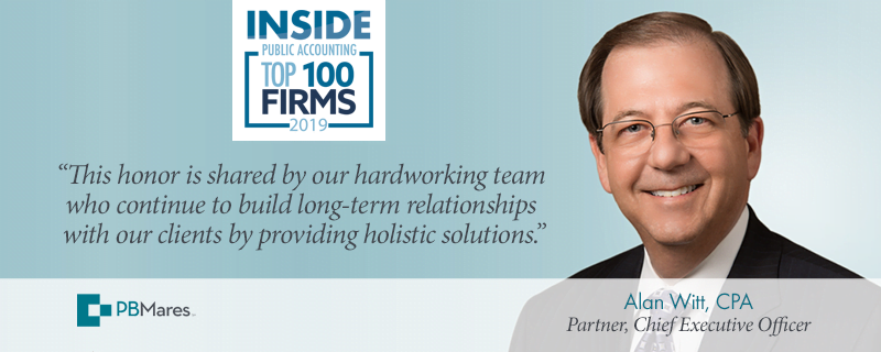 pbmares named top 100 accounting firm 2019