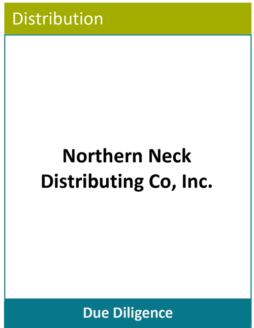 PBMares Due Diligence - Northern Neck Distributing Co