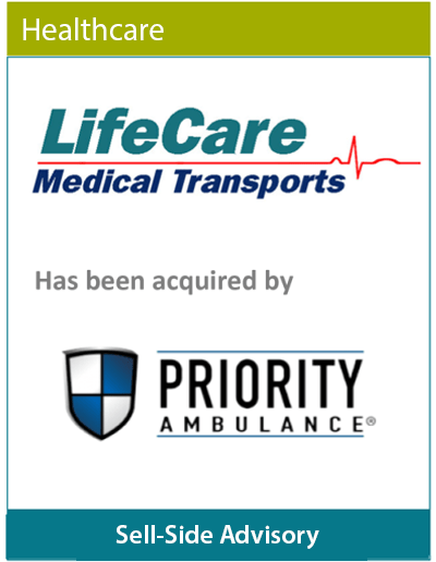 Transaction Advisory LifeCare Medical Transports