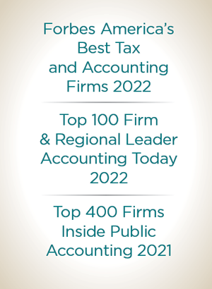 Top Accounting Firm Inside Public Accounting, Forbes, Accounting Today